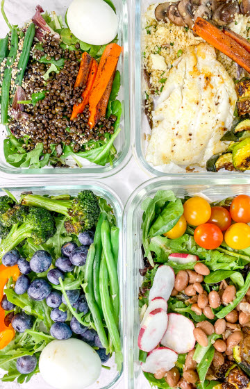 meal prep menu ideas